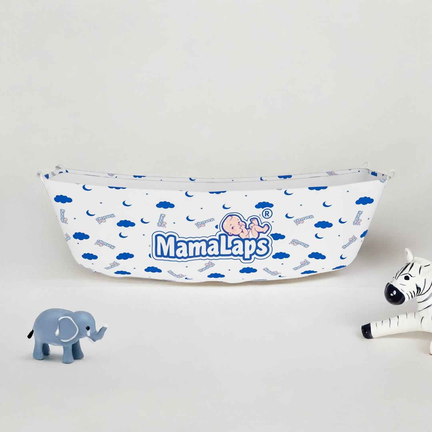 Cotton hammock for baby cradle with mosquito net